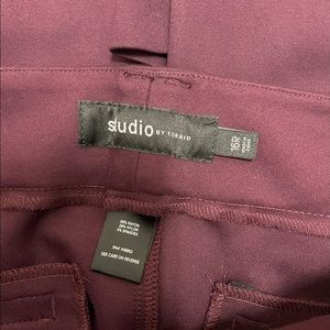 Used studio jacket suit purple suit
